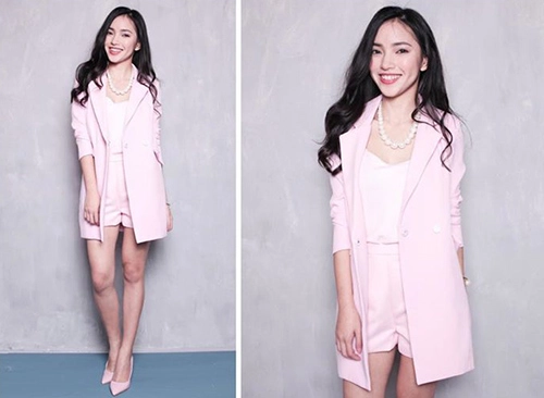 Phong cách stylist của hoàng thùy linh du lịch hè