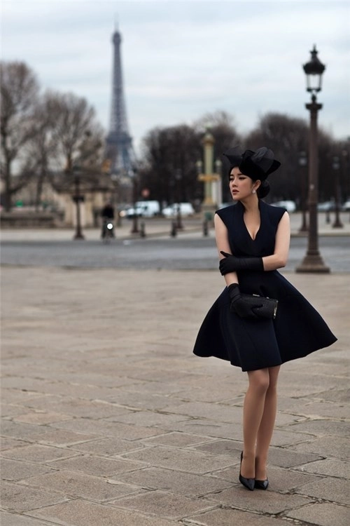 Phong cách thời trang lý nhã kỳ đẹp mơ màng giữa lòng paris