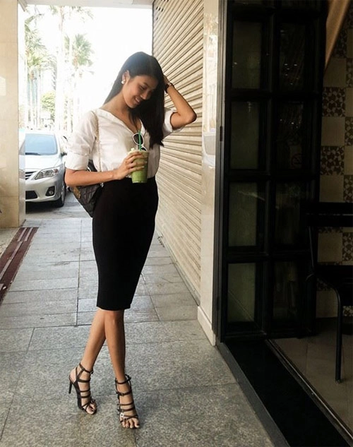 Style thời trang rạng rỡ của sao việt