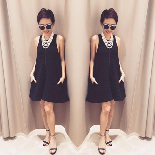 Style thời trang rạng rỡ của sao việt