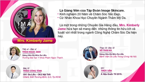 Thách thức vấn đề da ở hội nghị image skincare lần 9