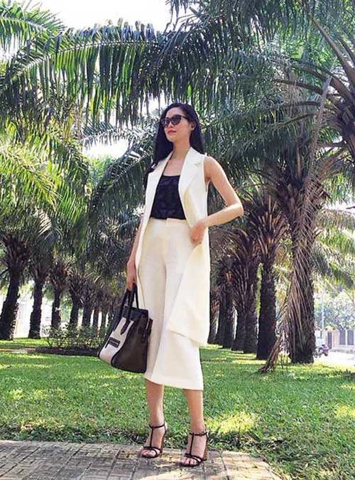 Theo dõi style năng động của sao việt thanh lịch