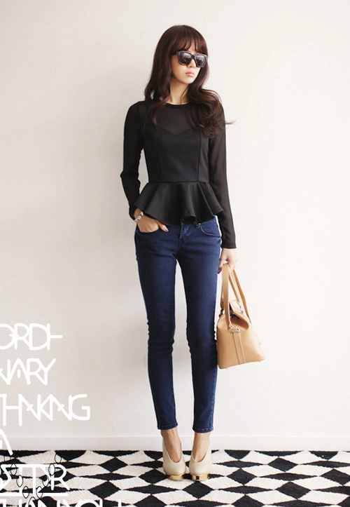 Thời trang peplum không lỗi thời