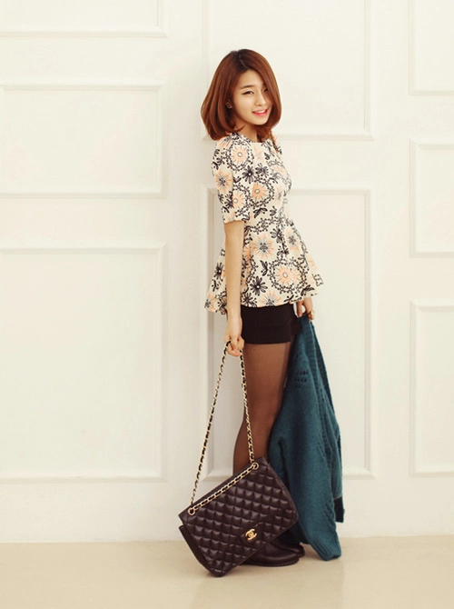 Thời trang peplum không lỗi thời