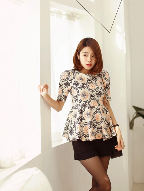 Thời trang peplum không lỗi thời 