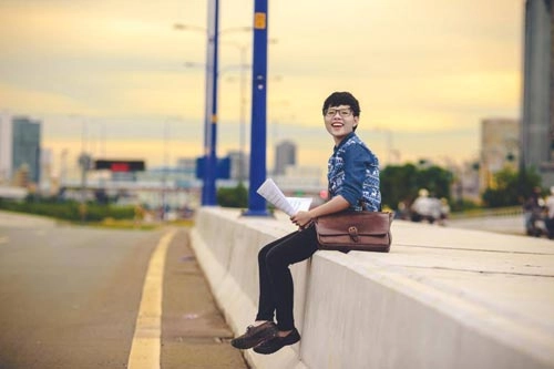 Thời trang phong cách tomboy cực chất của vũ cát tường