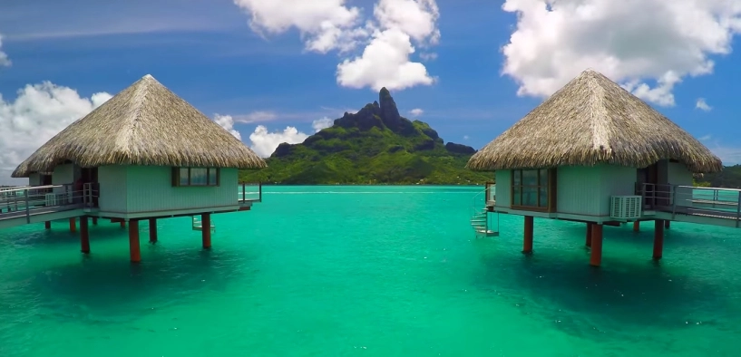 Bora bora là hòn đảo được mệnh danh là maldives