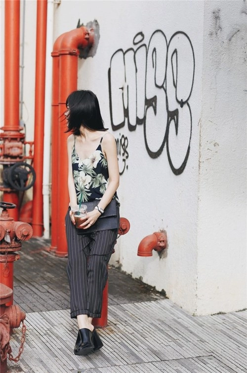 Bst street style pha trộn của các mẫu á