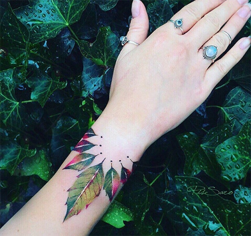 Những hình xăm lấy ý tưởng từ hoa đẹp