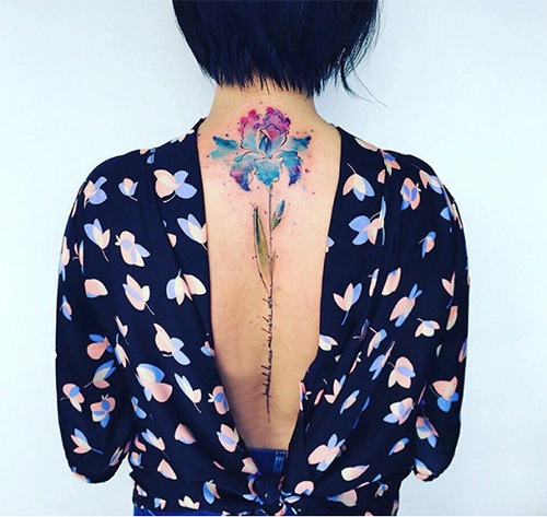 Những hình xăm lấy ý tưởng từ hoa đẹp