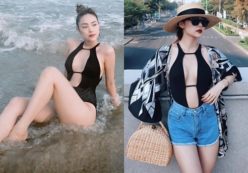 những sao việt tận dụng áo tắm làm đồ diện ra phố