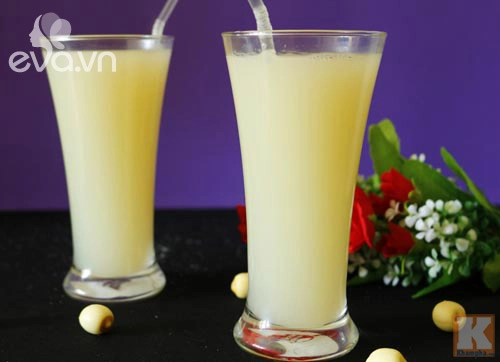 Sữa hạt sen thơm ngon bổ dưỡng cho những ai thích mát