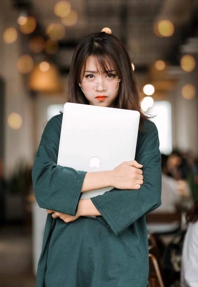 9x xinh như mỹ nhân hàn nổi tiếng trên facebook