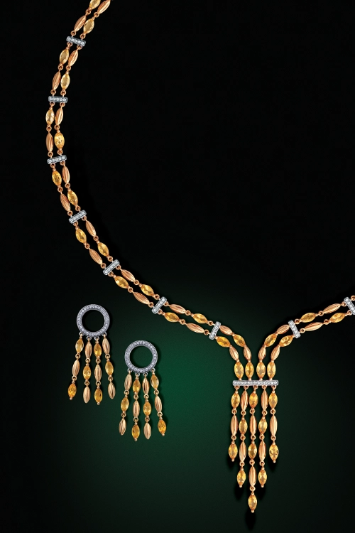 Bst cao fine jewellery lấy cảm hứng từ tre và lúa
