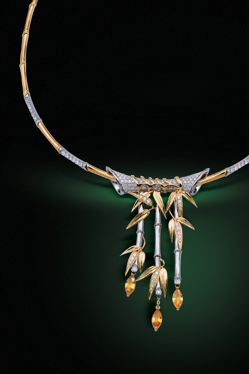 Bst cao fine jewellery lấy cảm hứng từ tre và lúa