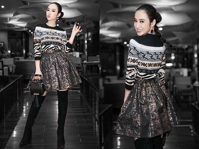 Chi pu dịu dàng hoàng thùy linh đẹp hút hồn trên mxh