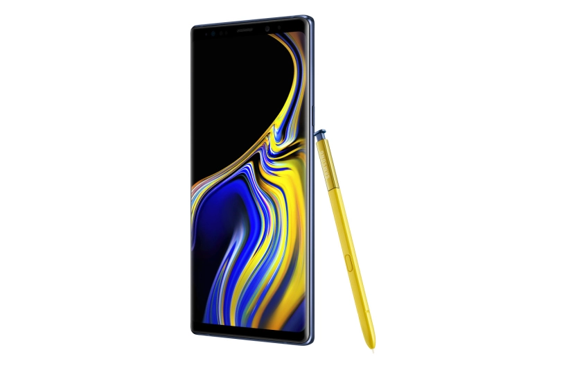 Chiếc điện thoại galaxy note 9 của samsung đầy hấp dẫn