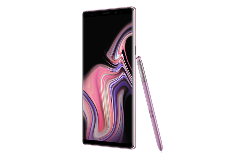 Chiếc điện thoại galaxy note 9 của samsung đầy hấp dẫn