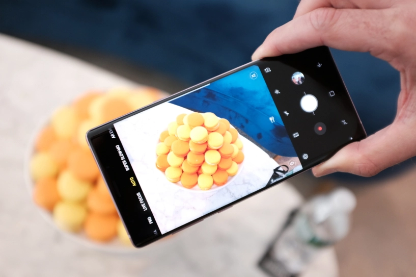 Chiếc điện thoại galaxy note 9 của samsung đầy hấp dẫn