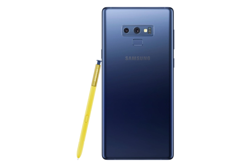 Chiếc điện thoại galaxy note 9 của samsung đầy hấp dẫn
