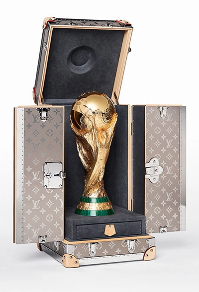 Chiếc va li đựng cúp world cup có giá trị rất cao