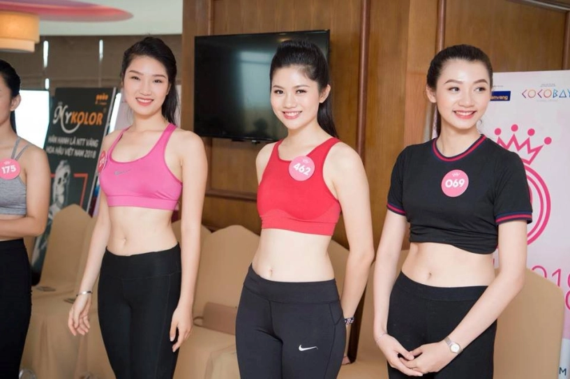 Cô nàng đất cảng vũ hương gian rạng ngời tại hoa hậu việt nam 2018