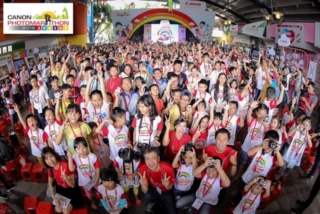 Cuộc thi sáng tác ảnh nhanh - canon photomarathon junior dành cho fan nhí