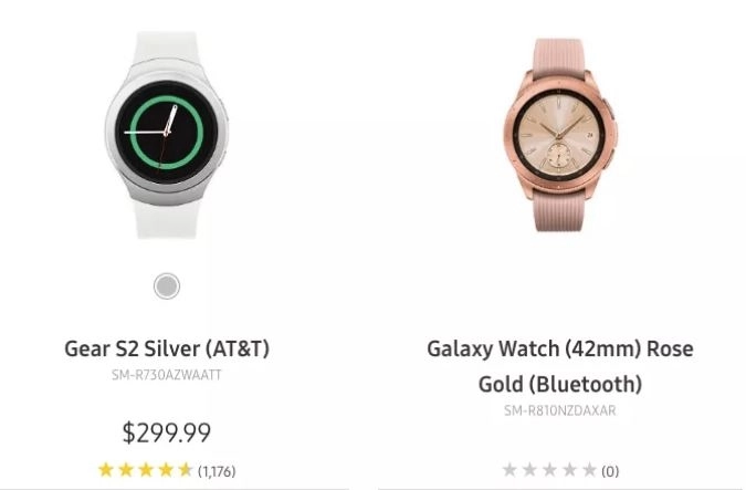 Galaxy watch lộ giá trước ngày phát hành