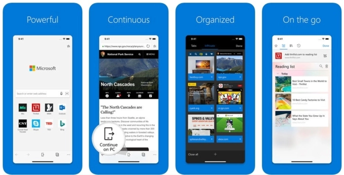 Hãy dùng microsoft edge khi đã chán quảng cáo khi lướt web trên di động