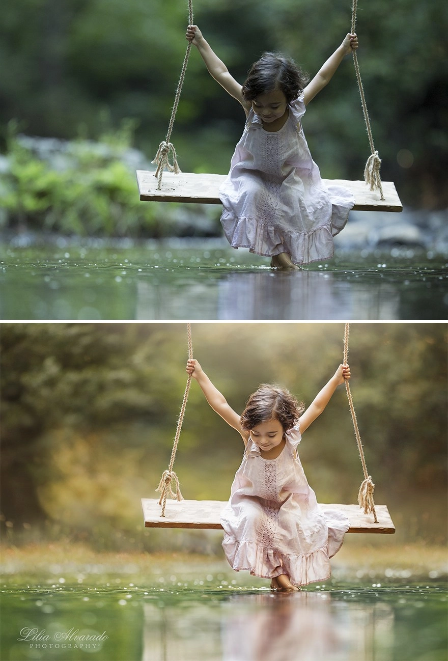 Loạt ảnh biến hóa không lường trước và sau khi photoshop