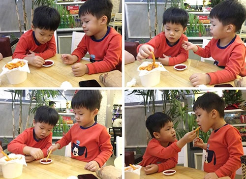 Mc hoàng linh vô cùng hạnh phúc cùng 2 con trai