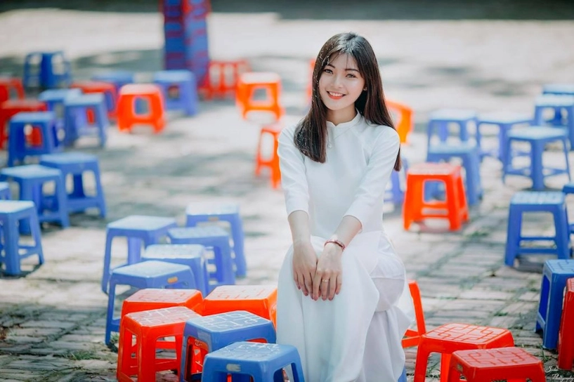 Nhan sắc trong veo của nàng hoa khôi 10x