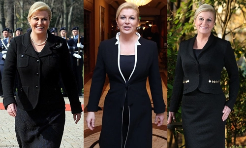 Phong cách thời trang của nữ tổng thống tại world cup gây sốt
