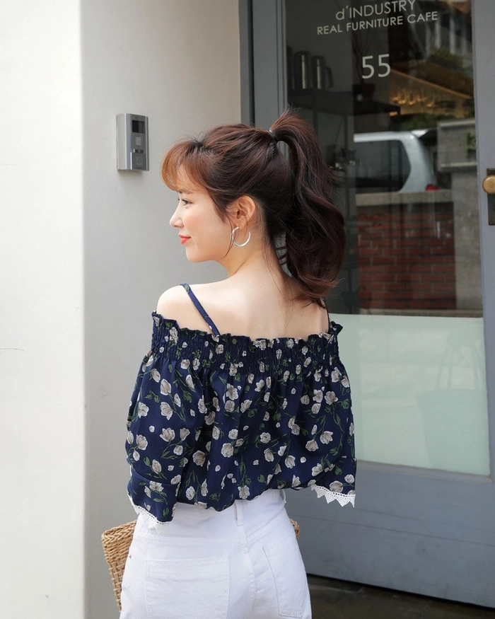 thư ký kim vơi tóc đuôi ngựa vừa đơn giản lại duyên dáng