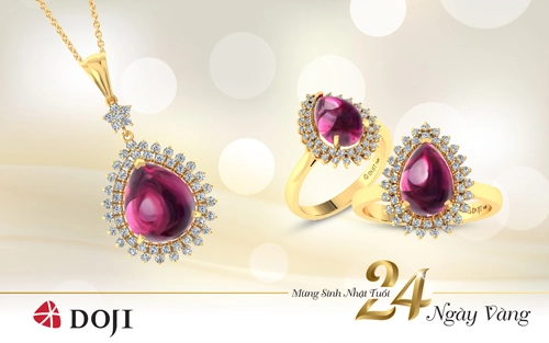 Thương hiệu doji ưu đãi tới 15 nhân dịp sinh nhật 24 tuổi