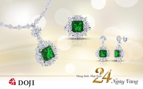Thương hiệu doji ưu đãi tới 15 nhân dịp sinh nhật 24 tuổi