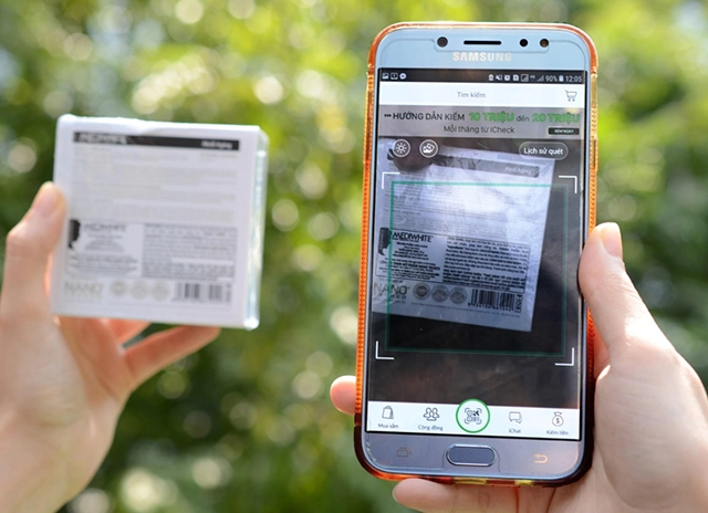 Ứng dụng icheck scanner vũ khí mua sắm bạn buộc phải có