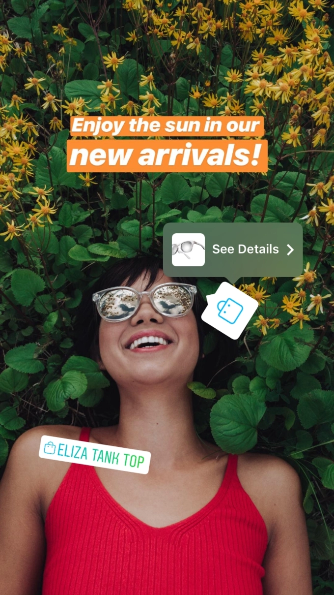 Bạn đã có thể mua hàng hiệu trên instagram stories dễ dàng