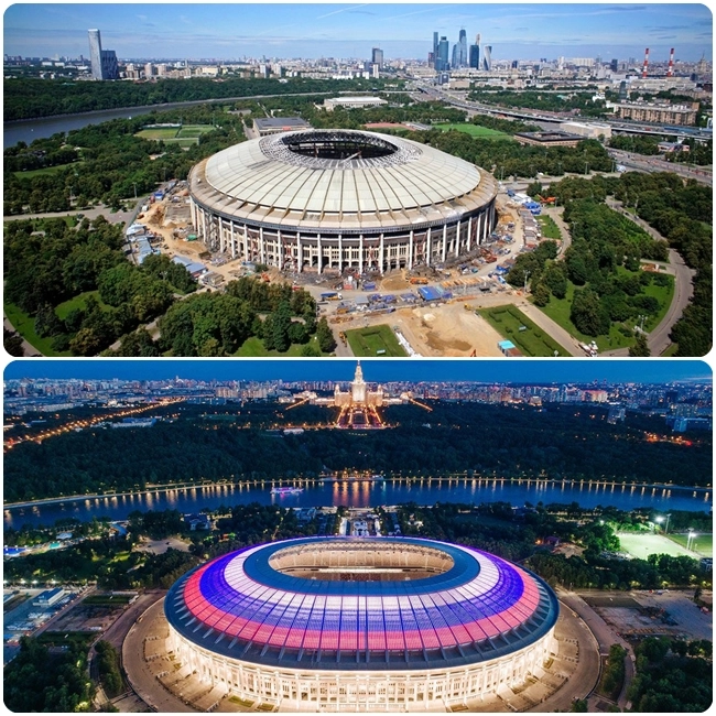 Chiêm ngưỡng svđ luzhniki tại nga