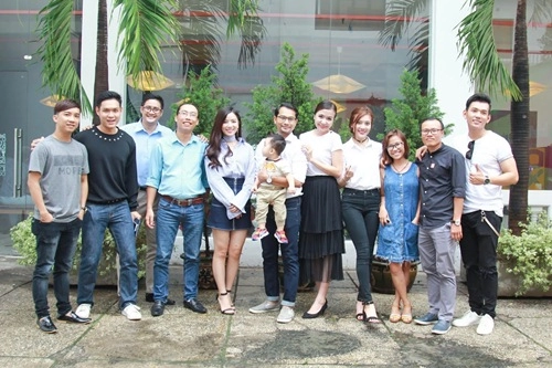 Con trai huỳnh đông - ái châu đáng yêu