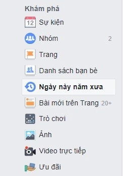 Facebook ra tính năng mới ngày này năm xưa