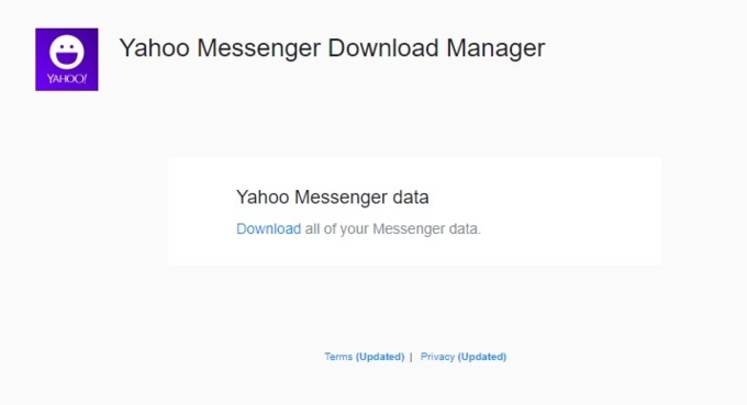 Làm thế nào để tải những kỷ niệm cũ về máy khi yahoo messenger đóng cửa