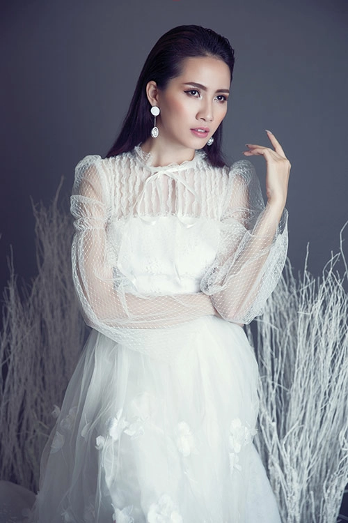 Phan thị mơ ngọt ngào khi hóa công chúa tuyết