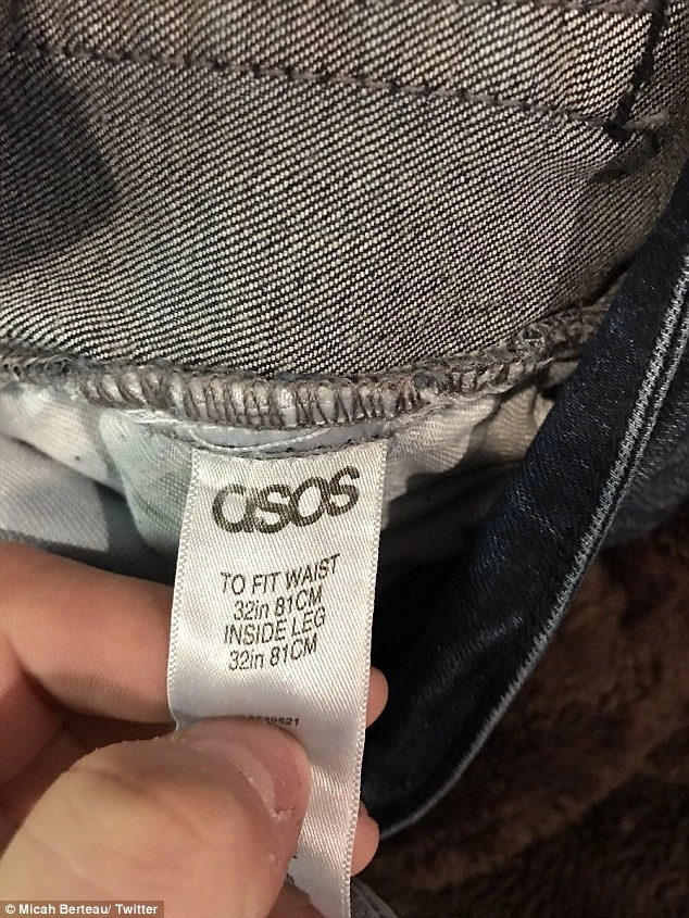 Cái kết của khách hàng mua quần jeans quái dị của asos