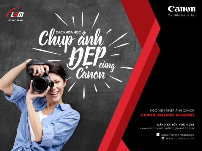 Học viện nhiếp ảnh do canon tổ chức