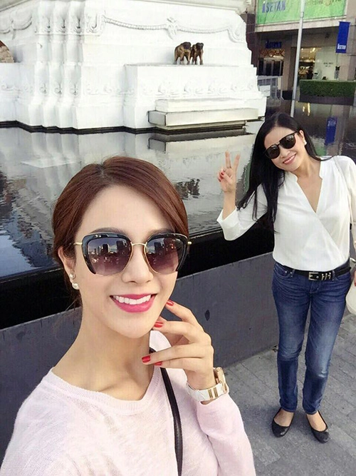 Mẹ diệp lâm anh bất ngờ gây sốt vì xinh và trẻ đẹp