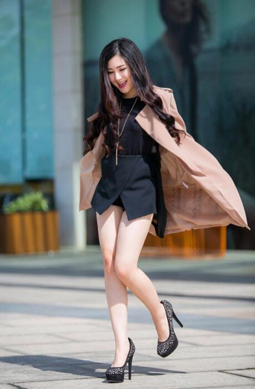Người đẹp rực rỡ đón nắng đông