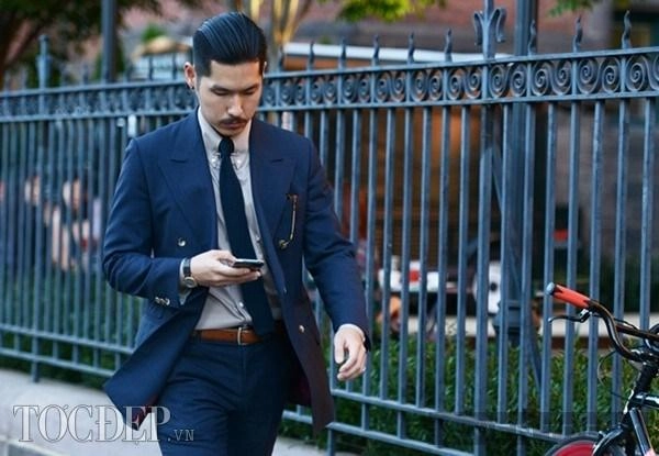 Tóc nam đẹp trên đường phố new york