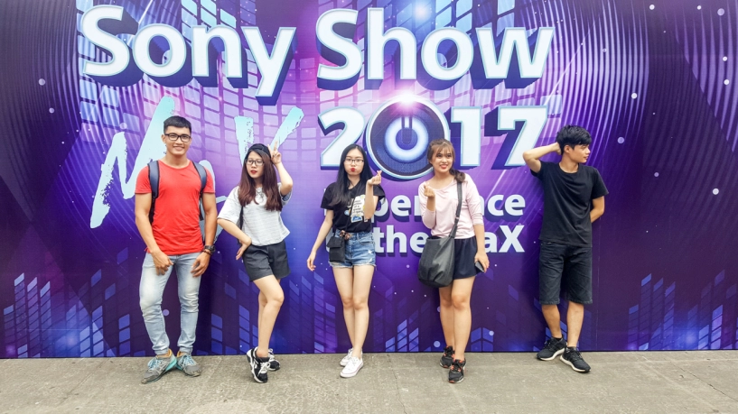 Những hình ảnh đẹp về sony show 2017 bạn có nhớ