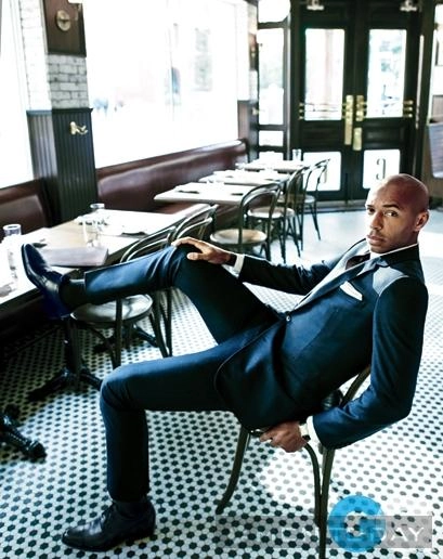 Thierry henry và phong cách quý ông lịch lãm